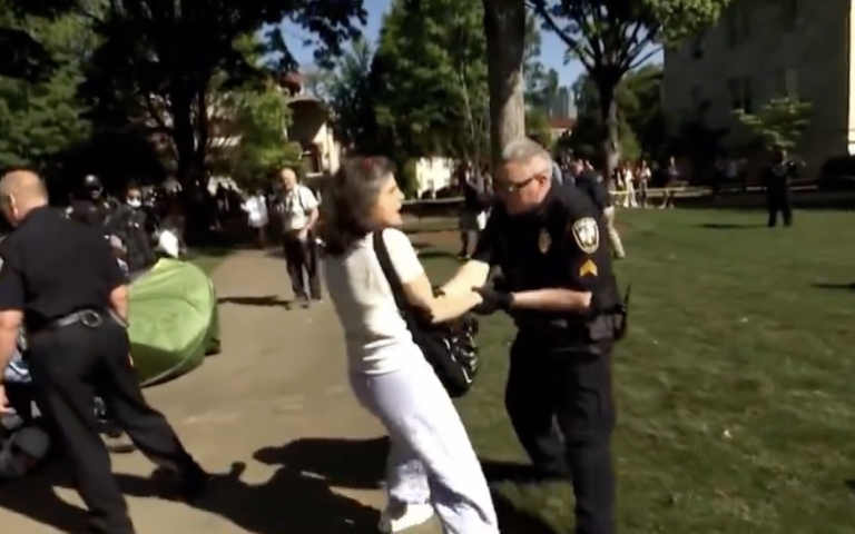 Emory Professor in Atlanta knocked to the ground and handcuffed: How universities across the US have become a hotbed of pro-Hamas protests